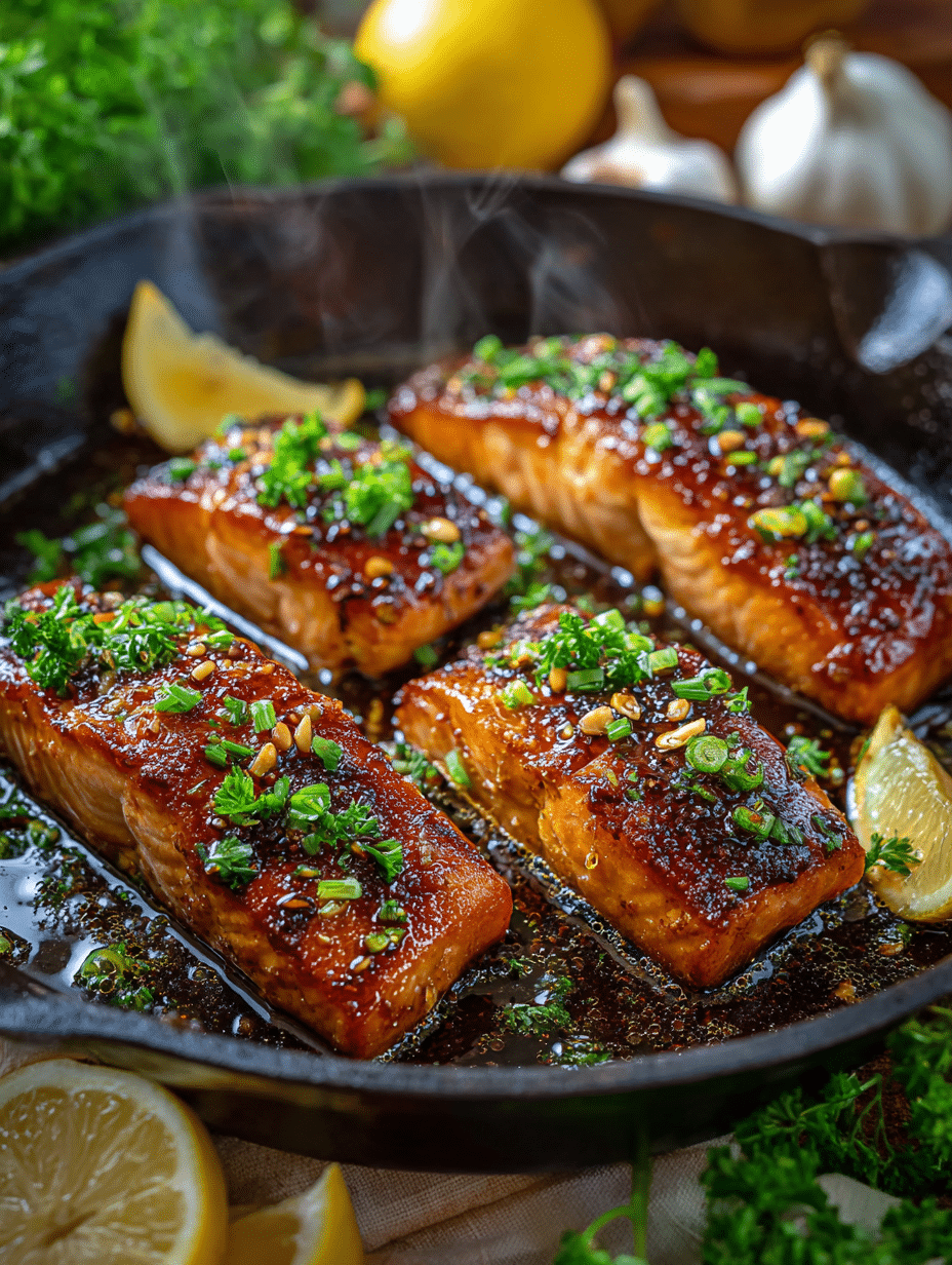 Honey Garlic Salmon