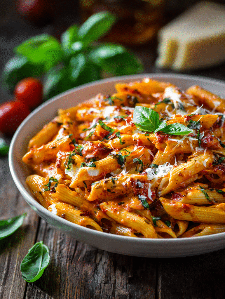 creamy tomato pasta