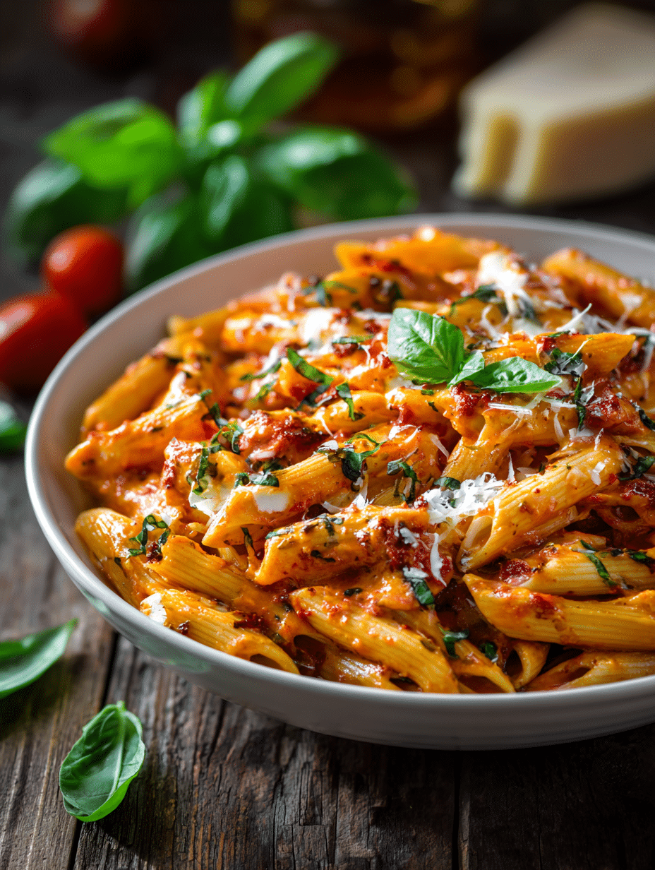 creamy tomato pasta
