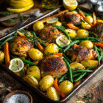 Lemon and Herb Chicken Sheet Pan Dinner