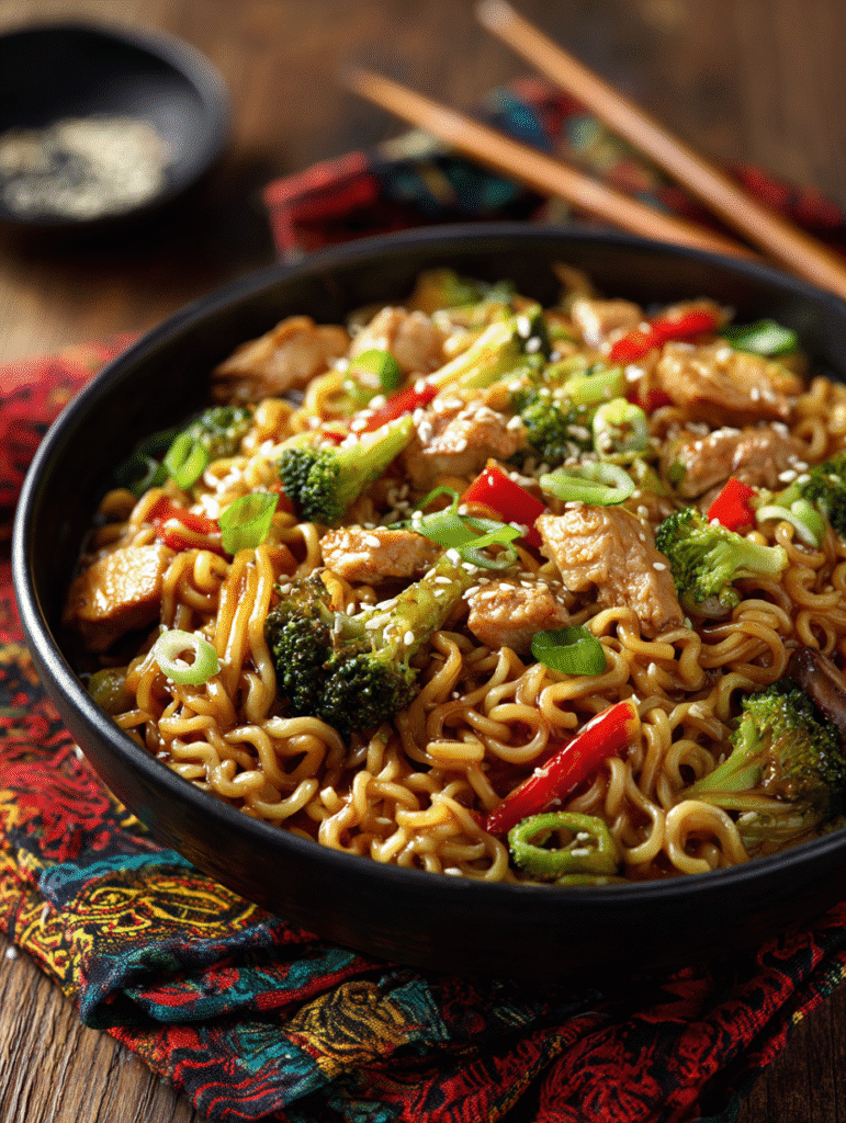 Ramen Noodle Stir Fry