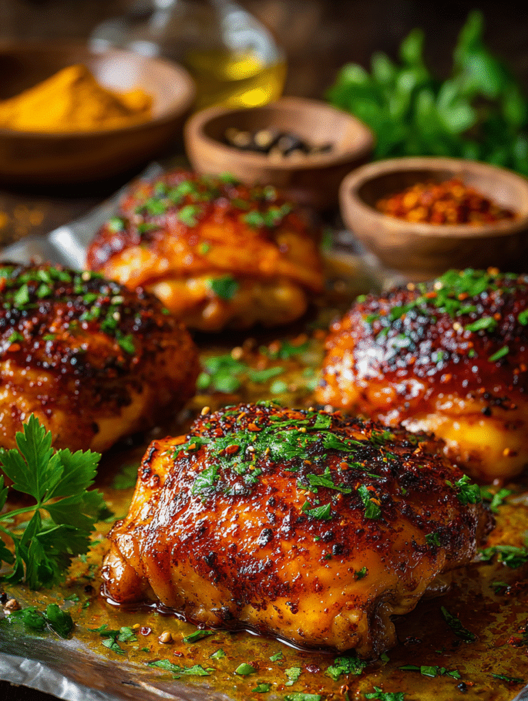 Smoked Paprika and Honey Chicken