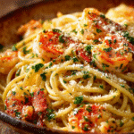 Garlic Butter Shrimp Pasta